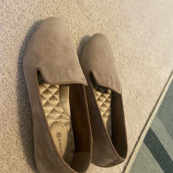 Birdies womens beige flats - Picture 3 of 8